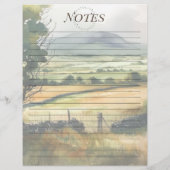 水彩カントリーサイドフライト詳細プランナーページ (裏面)