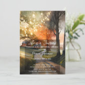 水彩カントリーロード 招待状 (スタンド正面)