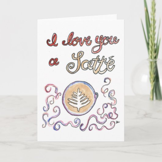 水彩カード サンキューカード (正面)