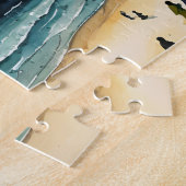 水彩ガザの夜 ジグソーパズル (側面)