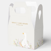 水彩ガチョウ野草ベビーシャワー フェイバーボックス (オープン)