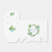 水彩ガラスのテラリウム多肉種結婚類 フェイバーボックス (折り畳みなし)