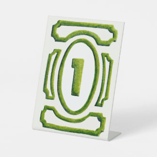 水彩ガーデンヘッジテーブル1 台座サイン