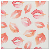 水彩キス ファブリック (クローズアップ)