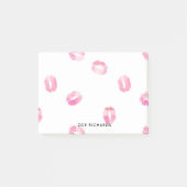 水彩キス – 名前 ポストイット (正面)