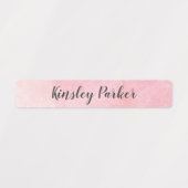 水彩キッズ防水名 ラベル (デザイン1)