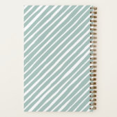 水彩キッチン用品パーソナライズされた ノートブック (裏面)