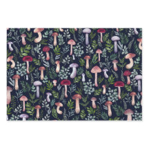 水彩キノコイラストレーション 