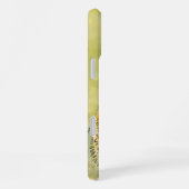 水彩キャットウィスカーピンクハートノーズカスタム iPhoneケース (右側面)