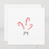 水彩キャンディークレーン メッセージカード ノートカード (正面/裏面)