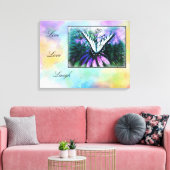 水彩キャンバスのラップ キャンバスプリント (インサイチュ (リビング))