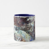 水彩キャンバスセラミックマグ マグカップ (中央)