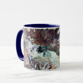 水彩キャンバスセラミックマグ マグカップ (正面左)