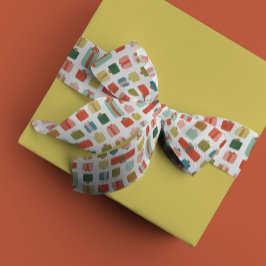 水彩ギフトクリスマスプレゼント グログランリボン