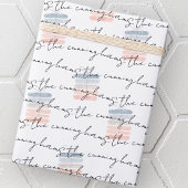 水彩ギフトパターンファミリー名を追加 ラッピングペーパー