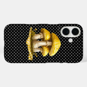 水彩ギンガムマッシュルームガーデン Case-Mate iPhoneケース (裏面 (横))