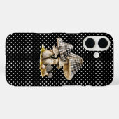 水彩ギンガムマッシュルームガーデン Case-Mate iPhoneケース (裏面 (横))