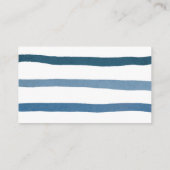 水彩クジラ赤ちゃんシャワーおむつラッフル エンクロージャーカード (裏面)