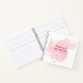 水彩クリスチャン祈りの言葉雑誌 ノートブック (内部)