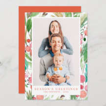 水彩クリスマスの葉の植物モダン学