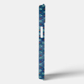 水彩クリスマスの雪片パターン Case-Mate iPhoneケース (裏面 / 右)