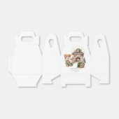 水彩クリスマスの雰囲気パーソナライズされた フェイバーボックス (折り畳みなし)