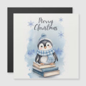 水彩クリスマスぺんぎん (正面/裏面)