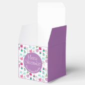 水彩クリスマスをテーマにしたハンドパター絵を描ン フェイバーボックス (オープン)