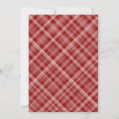 水彩クリスマスオーナメントクリスマスパーティー 招待状 (裏面)