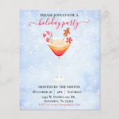 水彩クリスマスカクテルパーティー予算 (正面)