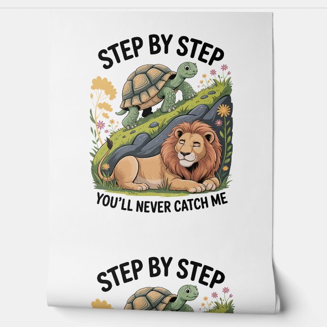 水彩クリスマスカメ 壁紙 (ほどく)