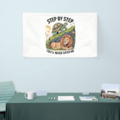 水彩クリスマスカメ 横断幕 (トレードショー)