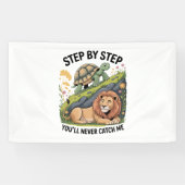 水彩クリスマスカメ 横断幕 (横)