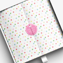 水彩クリスマスカラフル紙吹雪 薄葉紙