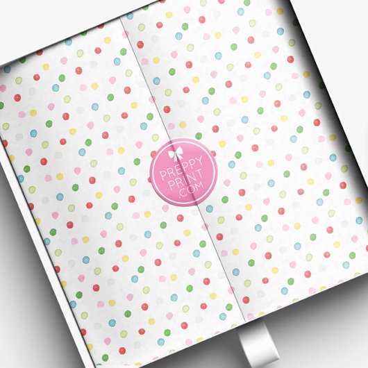 水彩クリスマスカラフル紙吹雪 薄葉紙