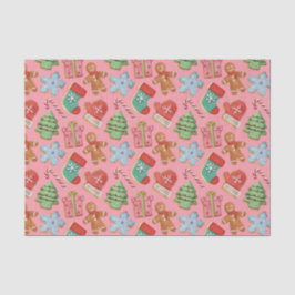 水彩クリスマスクッキー 薄葉紙