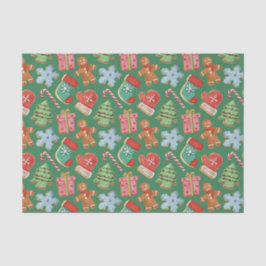 水彩クリスマスクッキー 薄葉紙