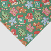 水彩クリスマスクッキー 薄葉紙 (詳細)