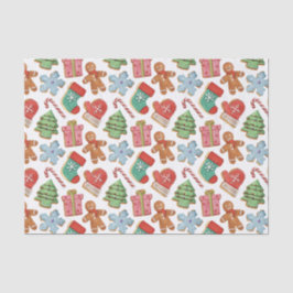 水彩クリスマスクッキー 薄葉紙