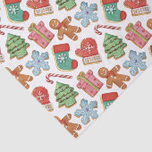 水彩クリスマスクッキー 薄葉紙 (詳細)