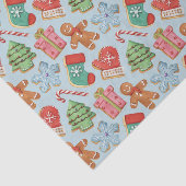 水彩クリスマスクッキー 薄葉紙 (詳細)