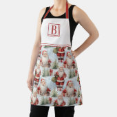 水彩クリスマスサンタクロース3 - エプロン (インサイチュ)