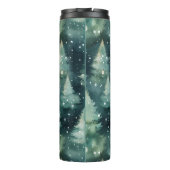 水彩クリスマスサンタクロース –  タンブラー (裏面)