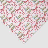 水彩クリスマスシャンパンバーカート 薄葉紙 (詳細)