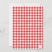 水彩クリスマスショッピングファッション女の子 シーズンカード (裏面)