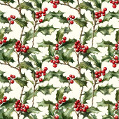 水彩クリスマスストッキング名前をカスタムするギフト ラージクリスマスストッキング