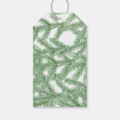 水彩クリスマススパイス休暇グッズ焼いた ギフトタグ (裏面)