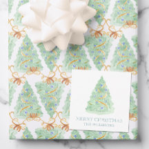 水彩クリスマスツリーグランミレニアル