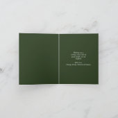 水彩クリスマスツリーランドスケープアートカスタム シーズンカード (内部)