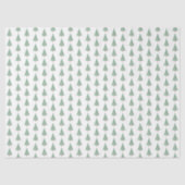 水彩クリスマスツリー赤い緑の白い贈り物 薄葉紙 (正面)